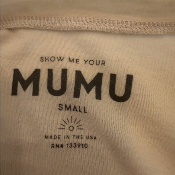 Anthropologie Show Me Your MuMu Stay Golden Graphic T-Shirt - Picture 9 of 9